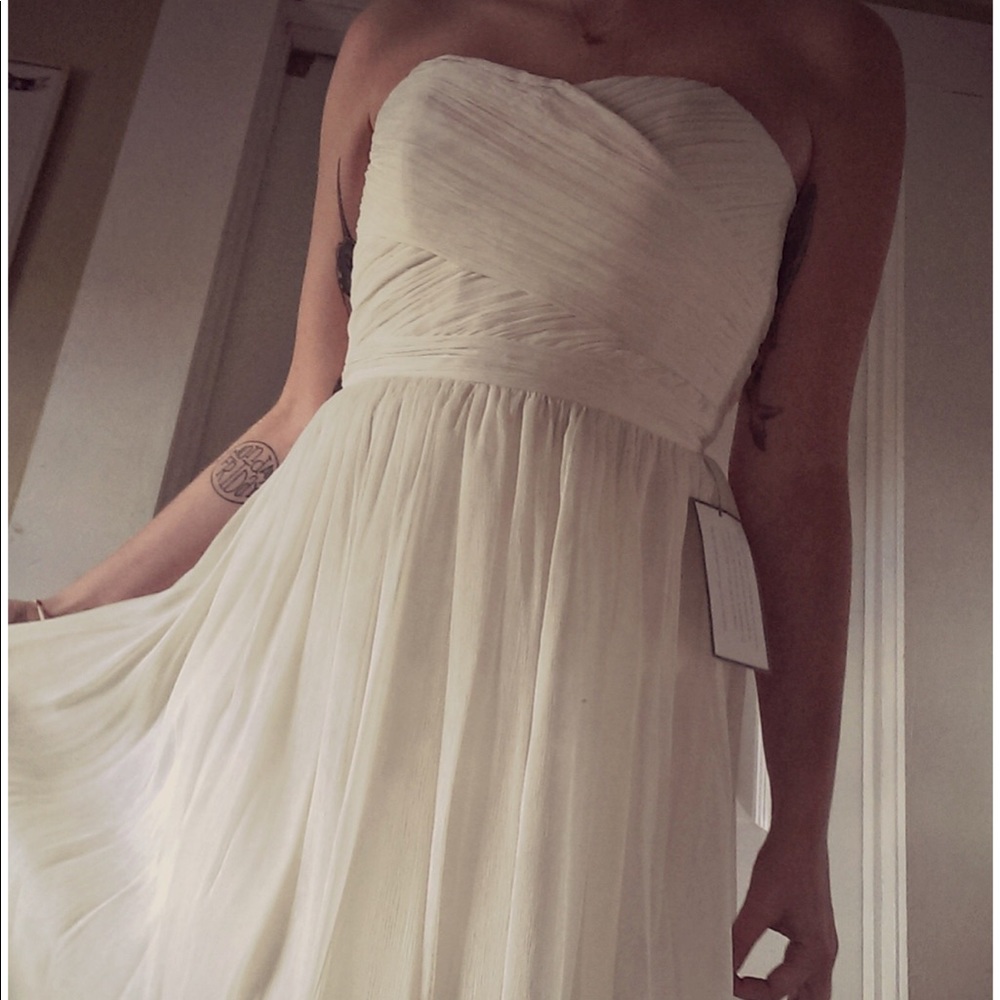 J Crew Arabella Ivory Wedding Gown Size 18